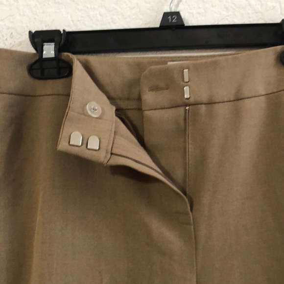 Kasper Petite Crepe Straight -Leg Pant - Picture 5 of 9